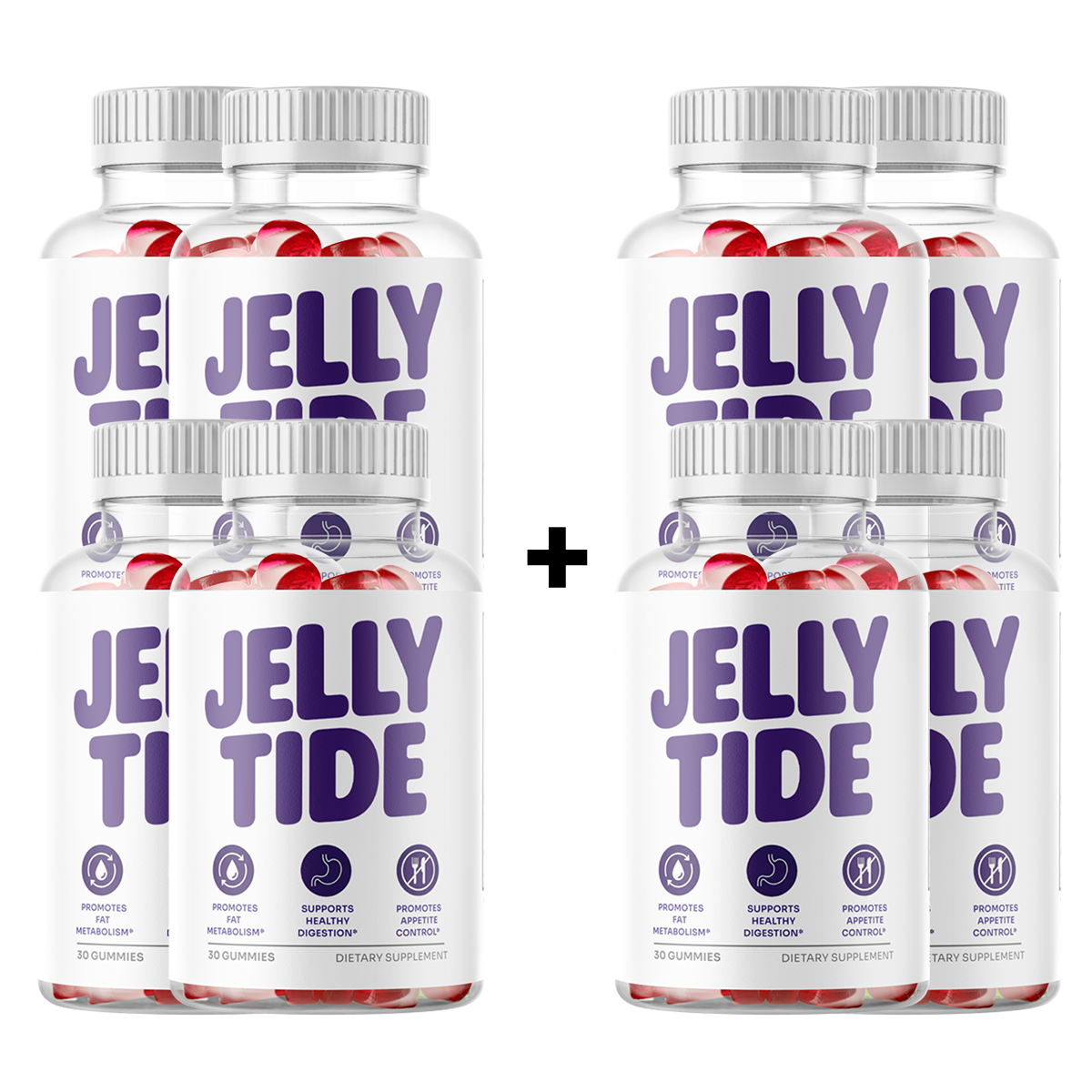 6 BOTTLES JellyTide